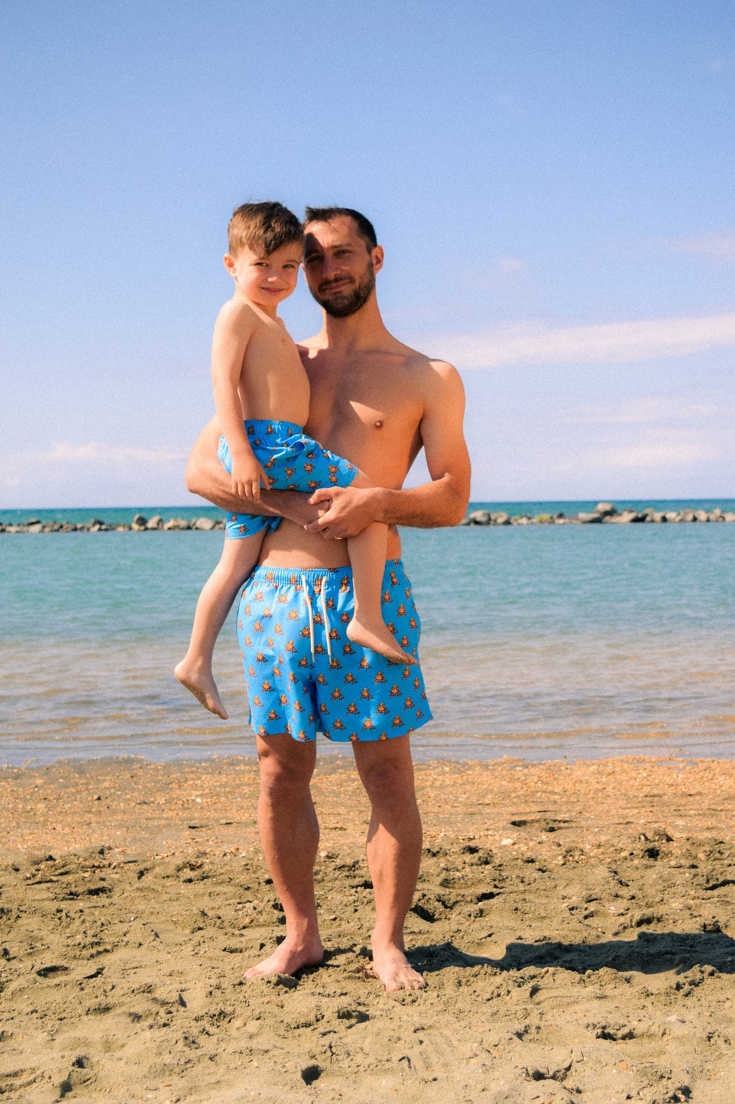 Costume Padre-Figlio Paperelle Splash