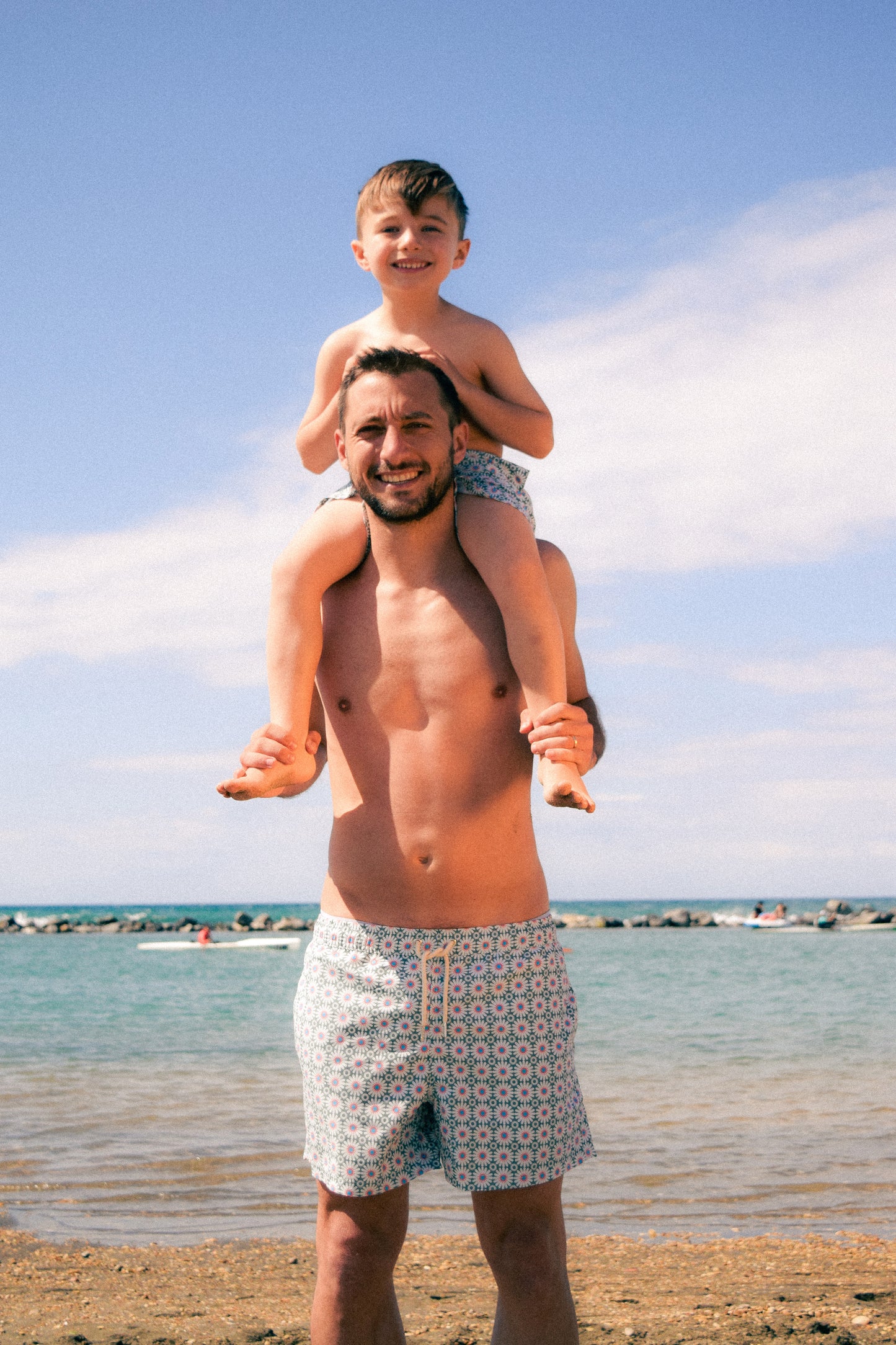 Costume Padre-Figlio Ceramic Flowers