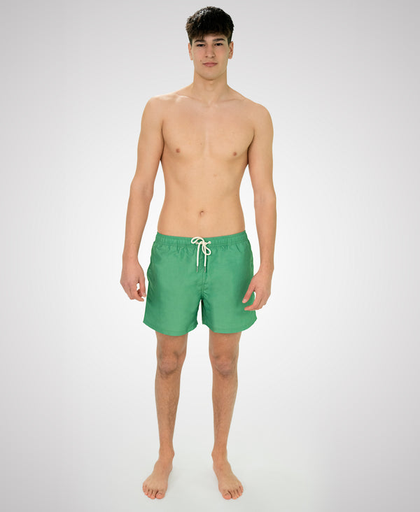 Costume da bagno uomo - Monocolore Verde Mela