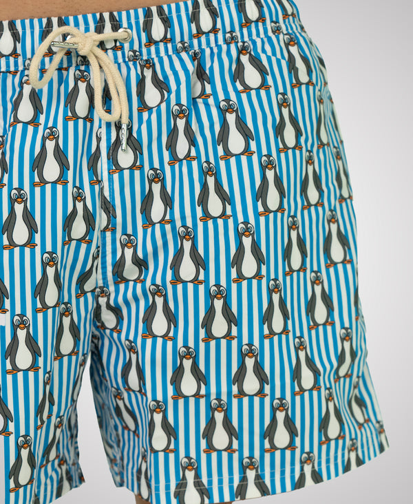 Costume da bagno uomo - Pingu Has Stripes